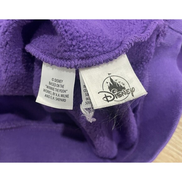 Disney Parks Eeyore Pullover Sweatshirt Purple Adult XL Winnie the Pooh - Picture 4 of 8